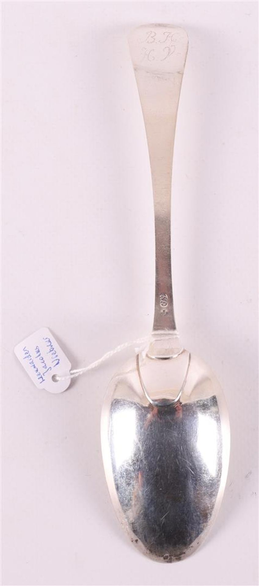 Four first grade content 925/1000 silver spoons, Friesland, Leeuwarden, - Image 7 of 7