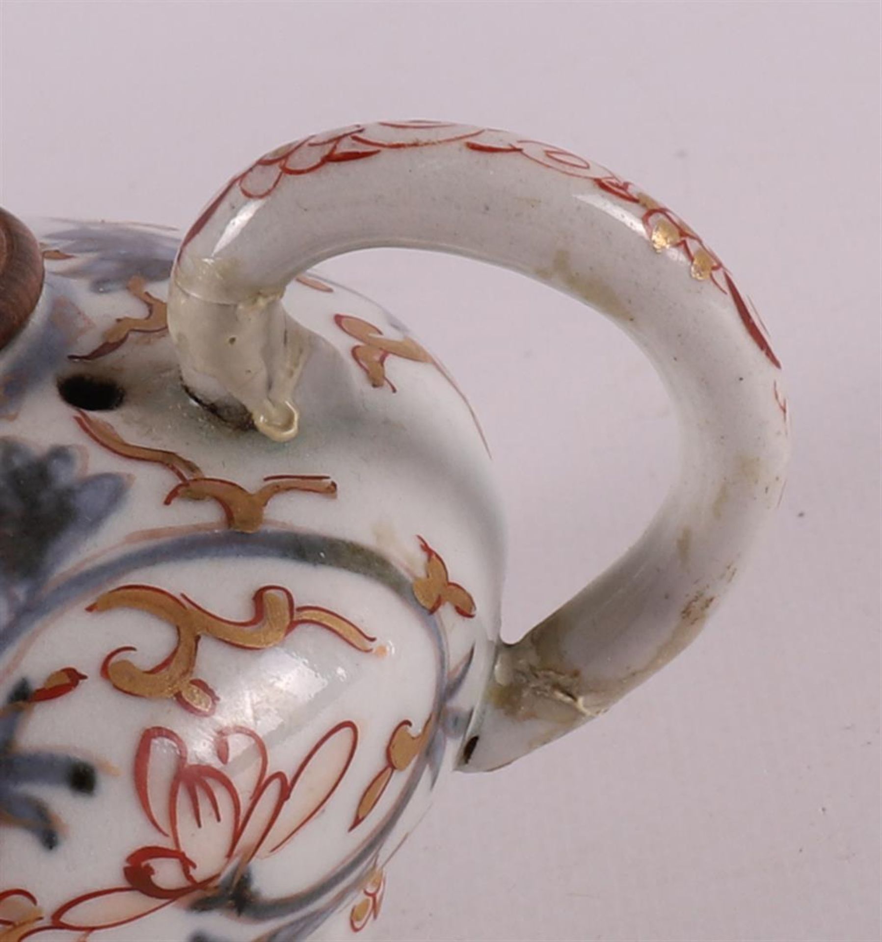 A polychrome porcelain Hotei, Japan, Meiji, around 1900. - Image 11 of 16