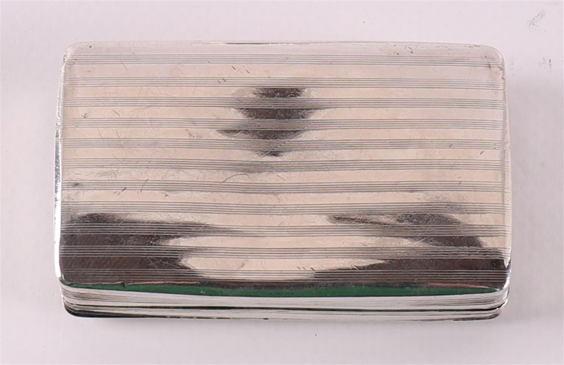 A rectangular silver peppermint box, year letter 1850. - Image 4 of 4
