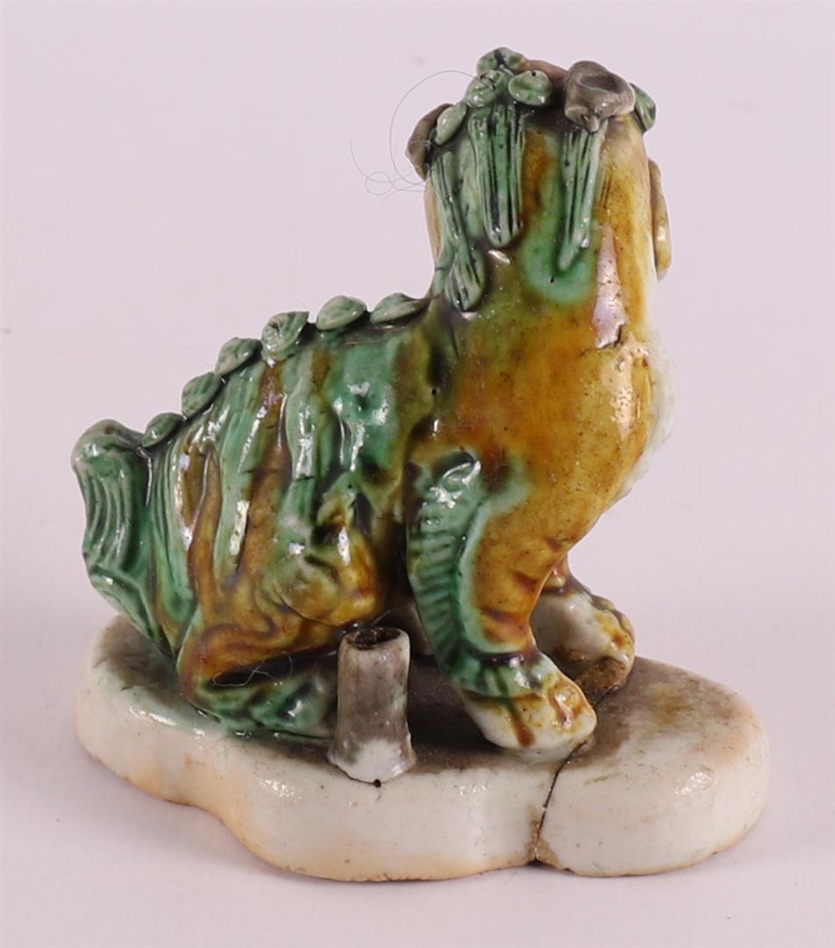 A lot of various Chinese porcelain, including Dog of Foo cencer, 18th century - Bild 17 aus 17