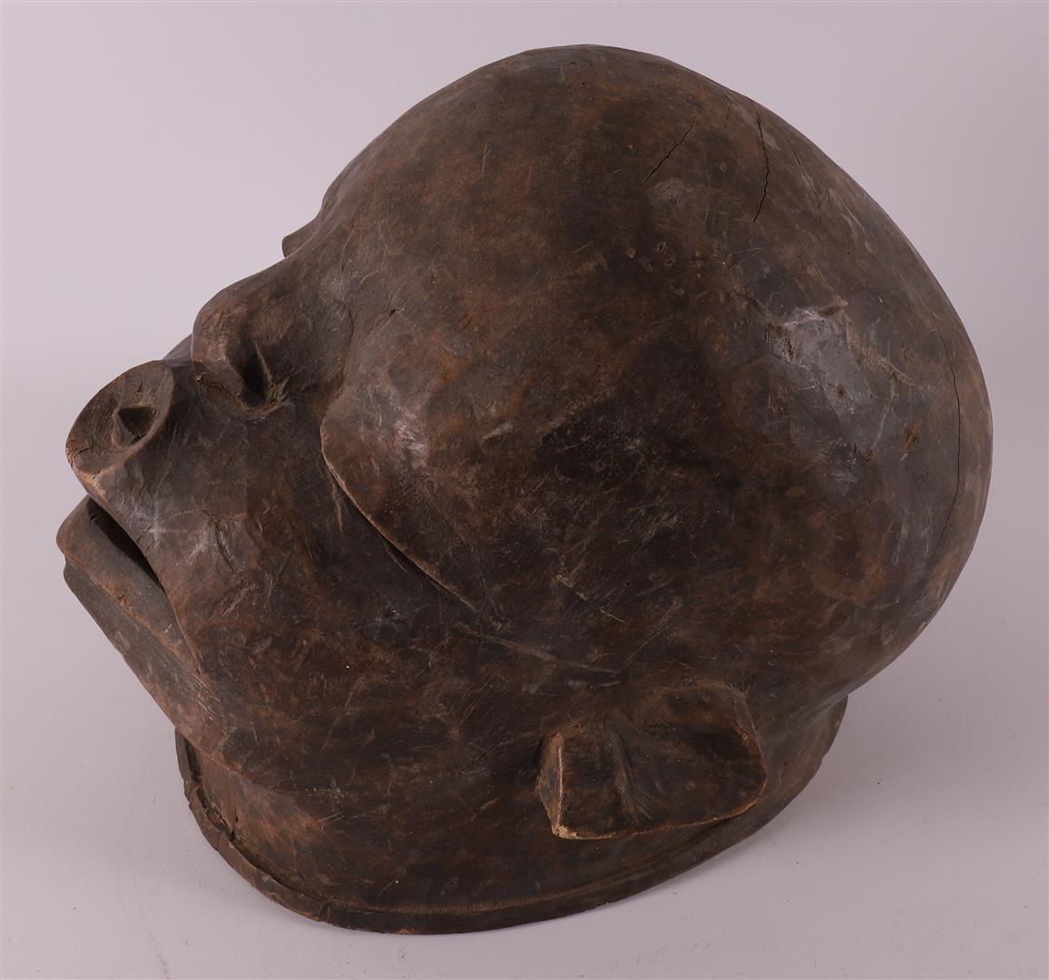 A wooden makonde 'Helmet-mask', Tanzania, Africa, late 20th/early 21st century - Image 2 of 5