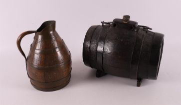 A lot of miscellaneous items, including a stove, 18th/19th century.