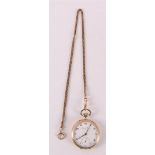 A men's vest pocket watch in gold case, International Watch Co. -Schaffhausen,