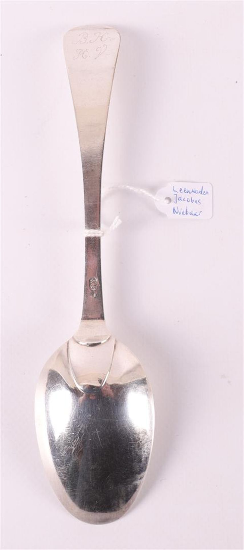 Four first grade content 925/1000 silver spoons, Friesland, Leeuwarden, - Image 3 of 7