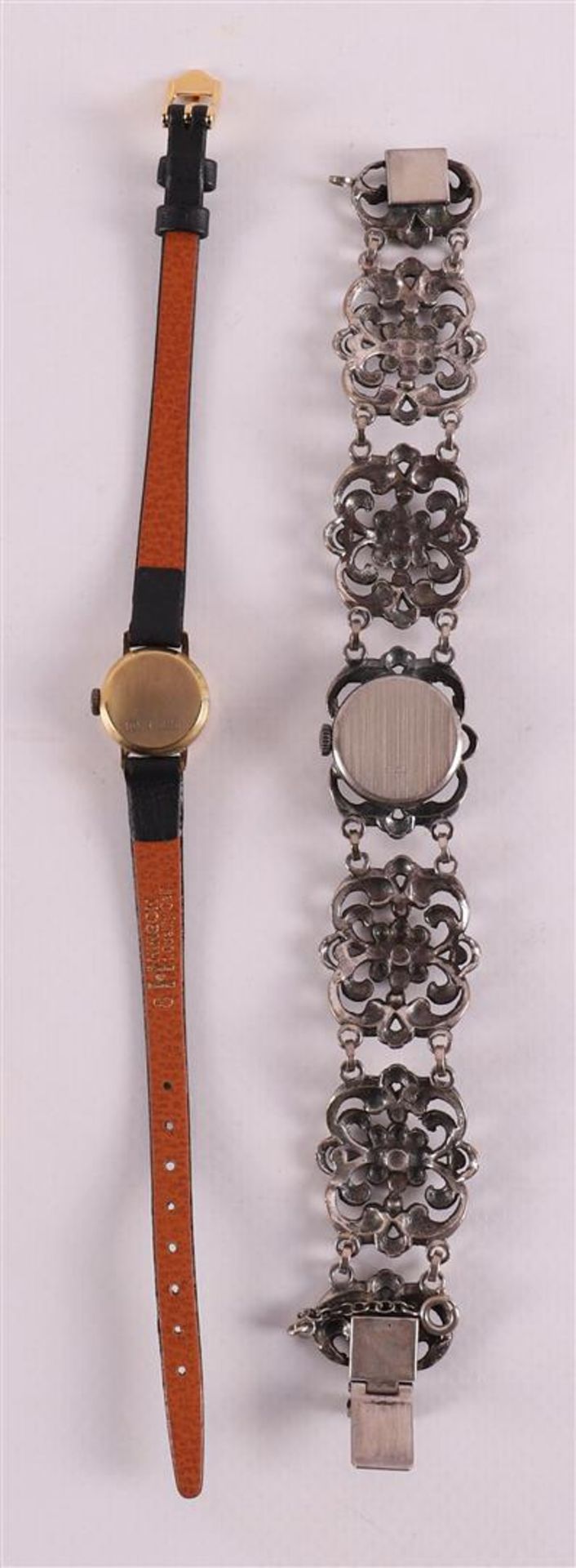 A Lincoln women's wristwatch in a 14 kt 585/1000 gold case. - Bild 3 aus 3