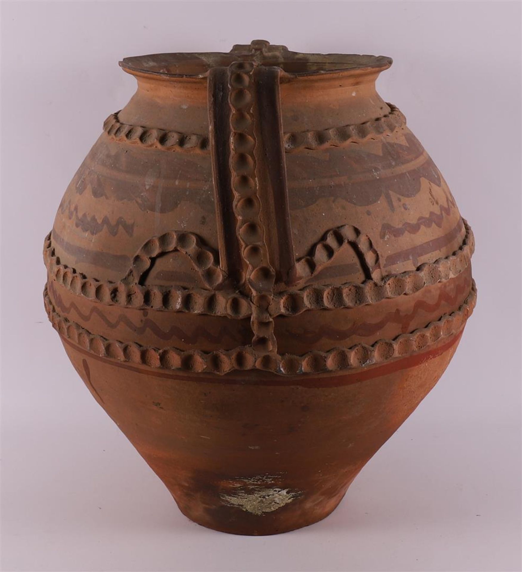 A stoneware vase, 19th century. - Image 5 of 6