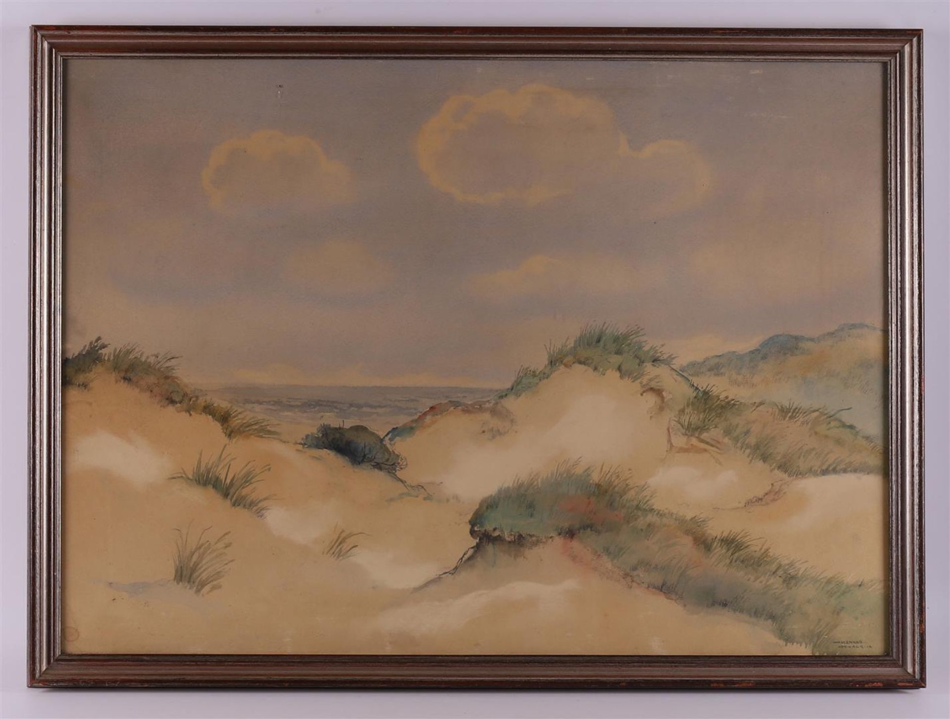 Kagie, Johannes Leonardus (Jan) jr (1907 - 1991) 'Dunes near Wassenaar'