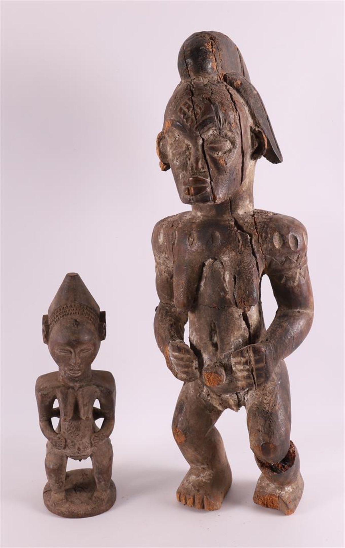 A carved sculpture, Fang, Gabon, Africa, 20th century
