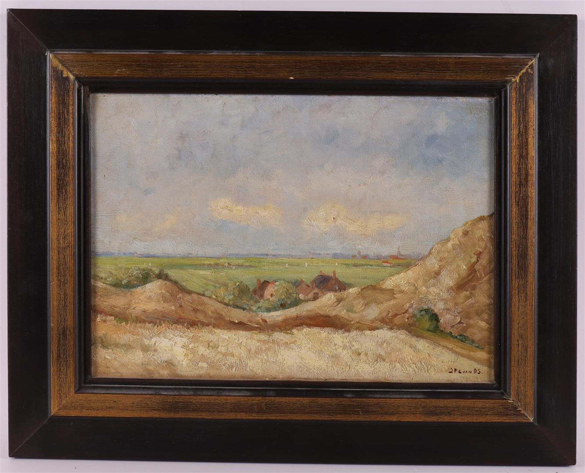 Os van, Jacobus Petrus Cornelis (Amsterdam 1869 Bolsward 1944) 'Landscape with d