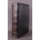 A state Bible in leather binding, Nicolaas Goetzee, Gorinchem, 1748.