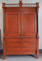 A two-door cabinet, Netherlands, early 19th century.