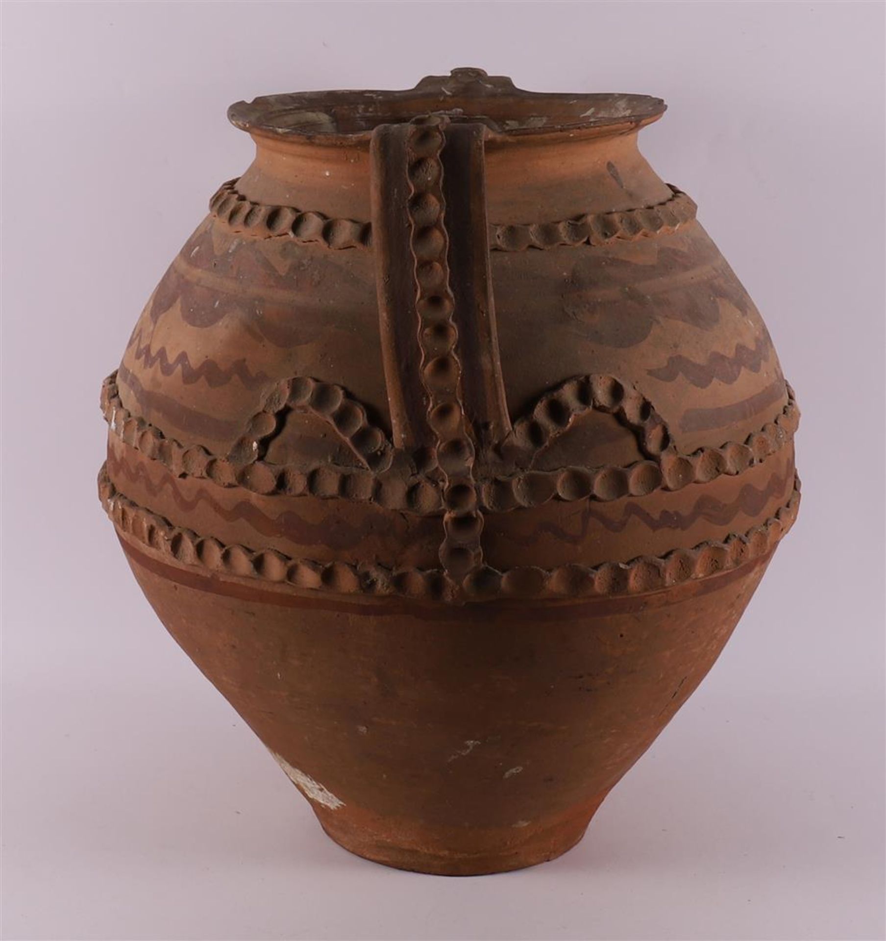 A stoneware vase, 19th century. - Image 6 of 6