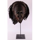 Ethnographic/tribal. A wooden mask, Chokwe, Angola, Africa, 2nd half of the 20th