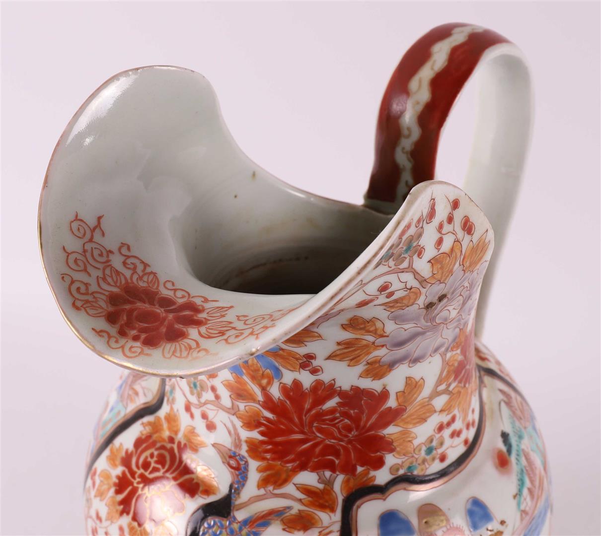 A porcelain lamp stand, Japan, Meiji, early 20th century. - Image 7 of 8