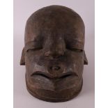 A wooden makonde 'Helmet-mask', Tanzania, Africa, late 20th/early 21st century