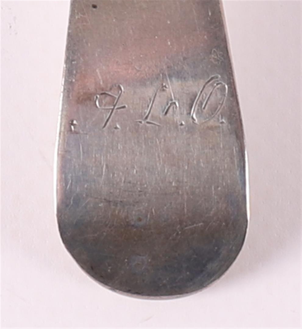 A first grade 925/1000 silver spoon, Groningen, year letter 1777-1778. - Image 4 of 6