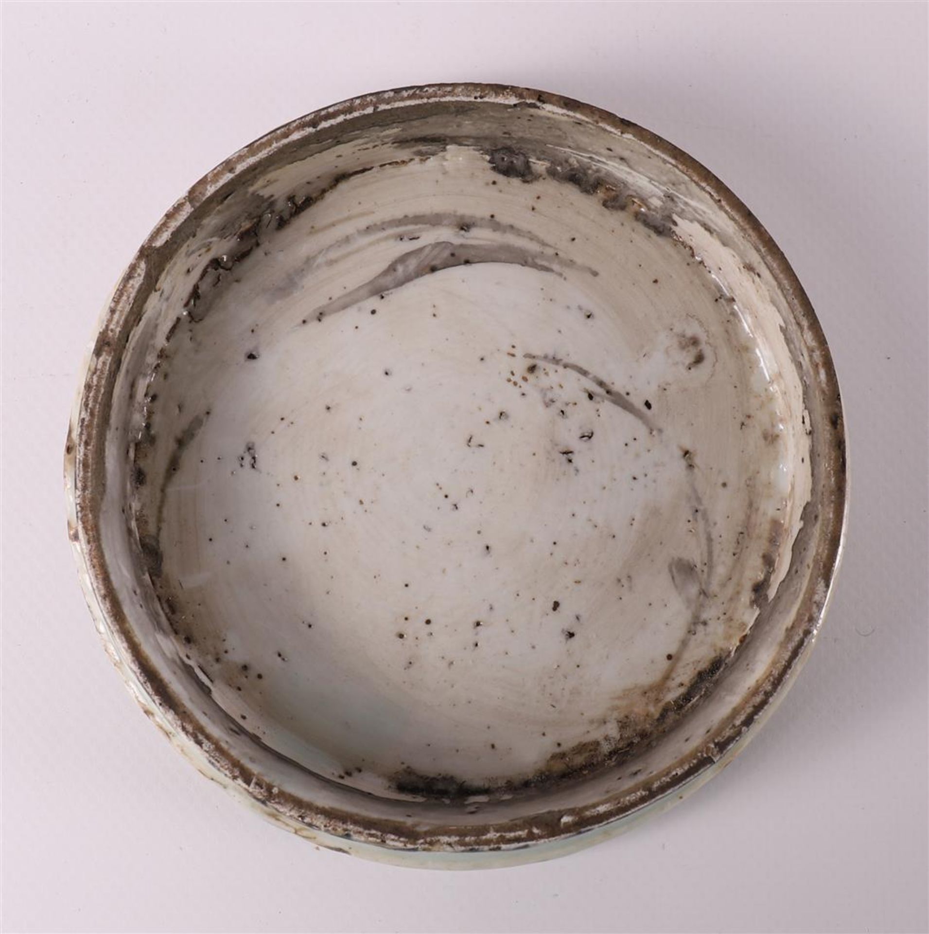 A blue/white porcelain ginger jar with lid, China, 19th century. - Bild 12 aus 12