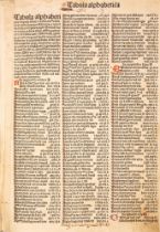 Biblia latina. - Venedig 1475.
