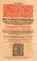 F. Hortleder, Der Römischen Keyser ... Handlungen und Außschreiben. 2 Bde. FfM & Gotha 1617/1645.