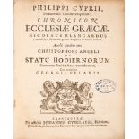 P. Cyprius, Chronicon ecclesiae Graecae. Franeker 1679.