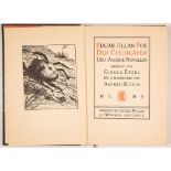 A. Kubin / E. A. Poe, 7 Ausgaben in 7 Bdn. mit Illustrationen von Alfred Kubin.