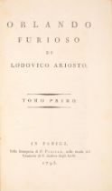 L. Ariosto, Orlando furioso. 4 Bde. Paris 1795.