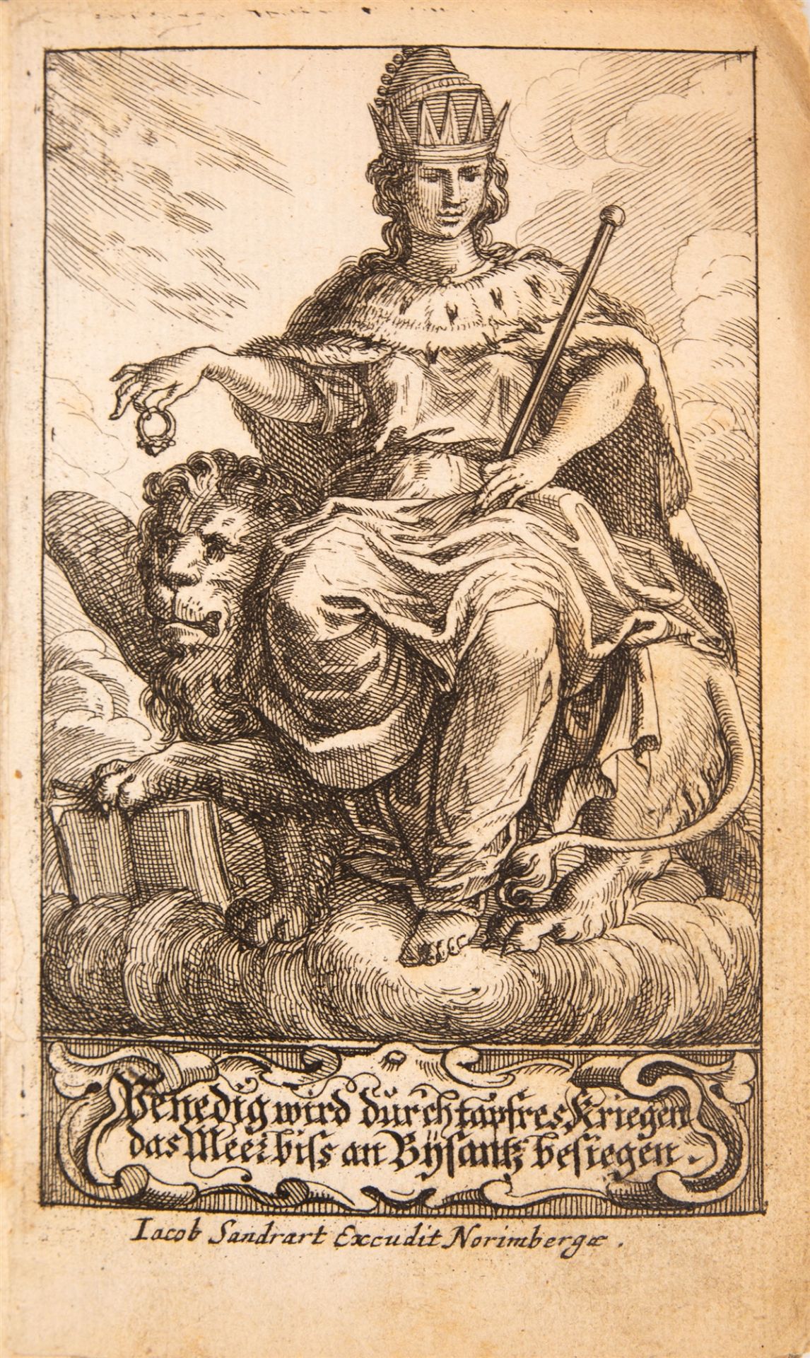 J. v. Sandrart, Kurtze Beschreibung von ... Venedig. Nürnberg 1686.