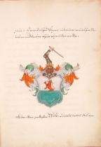 Adelsbrief mit Unterschrift Friedrichs II.