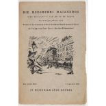 Die Buecherei Maiandros. Buch 1-6. Berlin 1912-14.