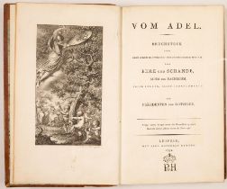 A. v. Kotzebue, Vom Adel. Leipzig 1792.