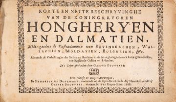 G. Bouttats, Korte en nette beschryvinghe van de koninckrycken Hongheryen ... Antwerpen 1688.