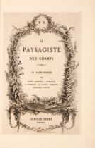 F. Henriet, Le Paysagiste aux champs. Paris 1866.