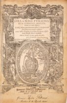 L. Ariosto, Orlando furioso. Lyon 1556.