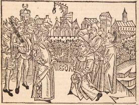 S. Brant, Von dem anfang ... der hailigen Statt Jerusalem. (Straßburg 1518).