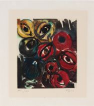 Ernst Wilhelm Nay. Farbaquatinta 1963-2 (NOR). 1963.