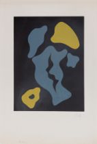 Hans Arp. Cueillette. 1965. Farbholzschnitt auf Velin.