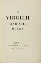 Bodoni. - Vergil, Opera. 2 Bde. Parma 1793.