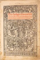 Der heiligen leben neüw getruckt. Sommer- und Winterteil in 1 Bd. (Straßburg 1513).