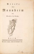 S. de La Roche, Briefe über Mannheim. Zürich 1791.