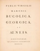 Vergil, Bucolica, Georgica, et Aeneis. Birmingham 1757.