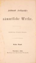 F. Freiligrath, Sämmtliche Werke. 6 Bde. New York 1858-59.