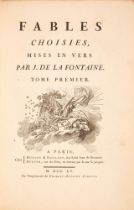 J. de La Fontaine, Fables choisies, mises en vers. 4 Bde. Paris 1755-59.