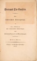 F. de la Motte Fouqué, Betrand Du-Guesclin. 3 Bde. Leipzig 1821.