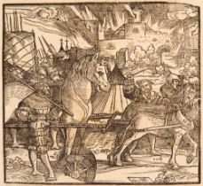 D. Cretensis / D. Phrygius, (Warhafftige Histori ... von dem Troianischen krieg). Augsburg 1540.