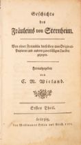 S. de La Roche, Geschichte des Fräuleins von Sternheim. Leipzig 1771.