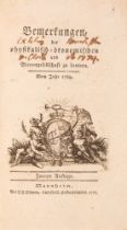 H. Stilling, Bemerkungen der physikalisch-ökonomischen Bienen-Gesellschaft. 8 Bde. 1769-79.