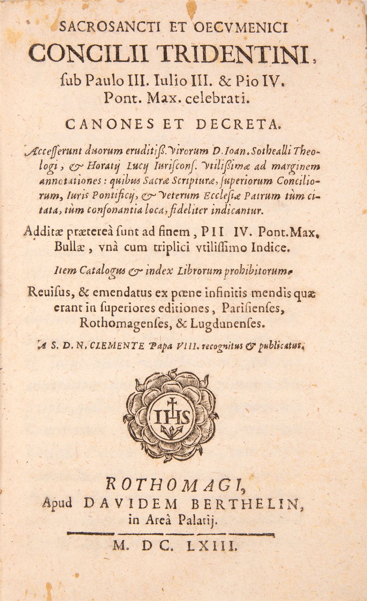 Index librorum prohibitorum. - Sammlung von 17 Werken zum Index Romanus. - Image 4 of 6