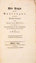 F. de la Motte Fouqué, Die Saga von dem Gunlaugur. 3 Bde. Wien & Leipzig 1826.