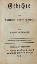 G. A. Bürger, Sämmtliche Werke. 8 Bde. Berlin 1823-26./ Dazu 2 Bde. Beilagen.