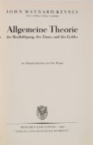 J. M. Keynes, Allgemeine Theorie der Beschäftigung. München & Leipzig 1936.